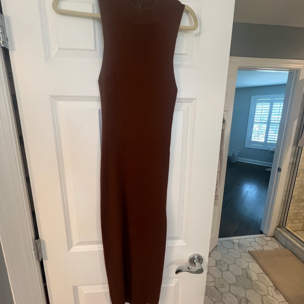 South Moon Under Chocolate Brown Midi Dress